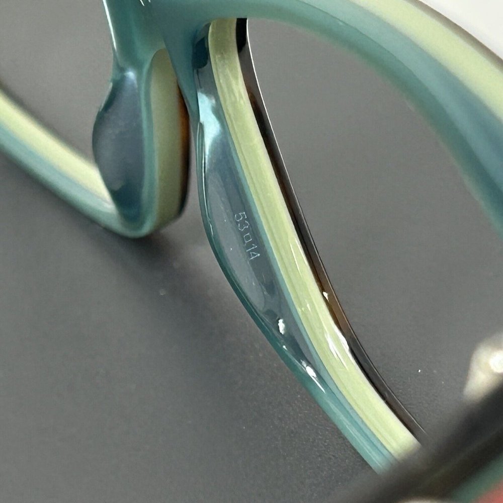 Gucci Eyeglasses GG 3562 LA2 Havana on Green Cat Eye Frame Italy 53[]14 140 - Picture 13 of 13
